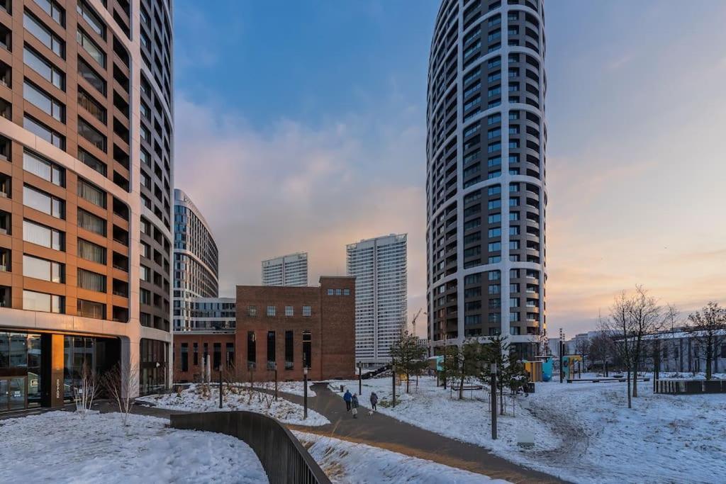 Appartamento Sky-Park Flat&Parking Bratislava Esterno foto